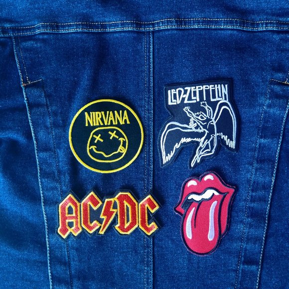 - 👾 2/$15: AC⚡DC Iron on patch - Picture 3 of 4